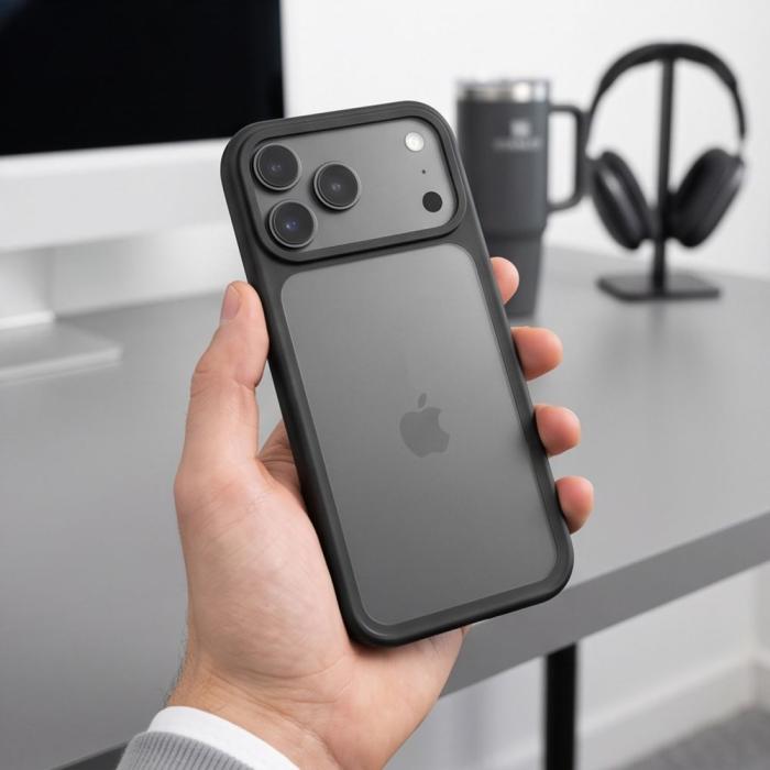 Bild 3, Tech-Protect Tech-Protect iPhone 18 Pro Max/17 Pro Max Skal MagMat CC Mattsvart - Teknikhallen.se
