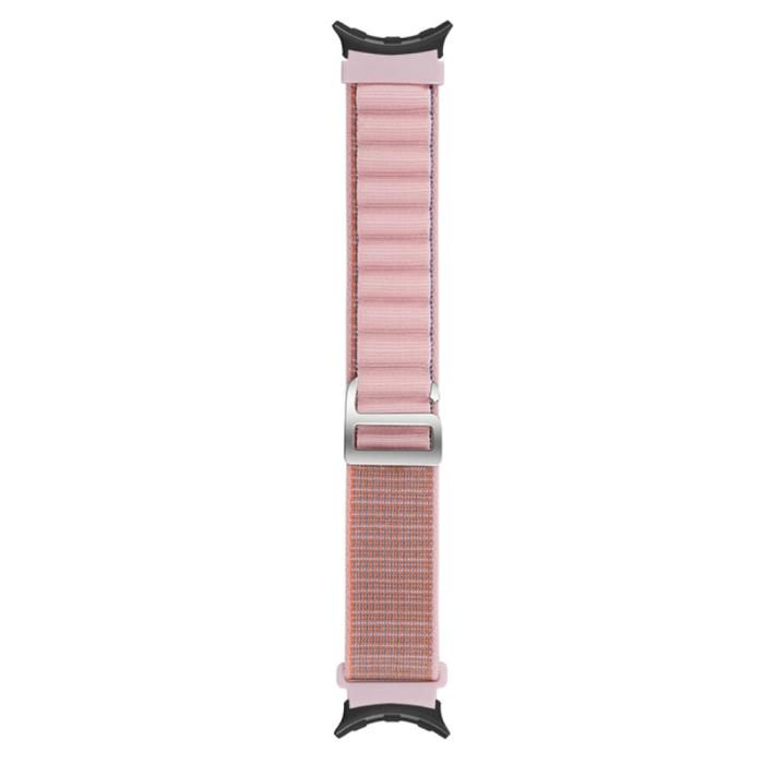 Bild 2,  Google Pixel Watch / Watch 2 Armband Nylon Pro Rosa - Teknikhallen.se