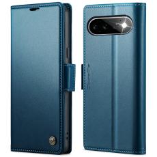 CASEME CASEME Google Pixel 11 / 11 Pro Fodral RFID L&auml;der Bl&aring; - Teknikhallen.se