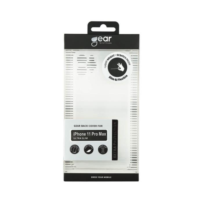 Bild 2, Gear GEAR iPhone 11 Pro Max Skal Ultraslim Vit - Teknikhallen.se