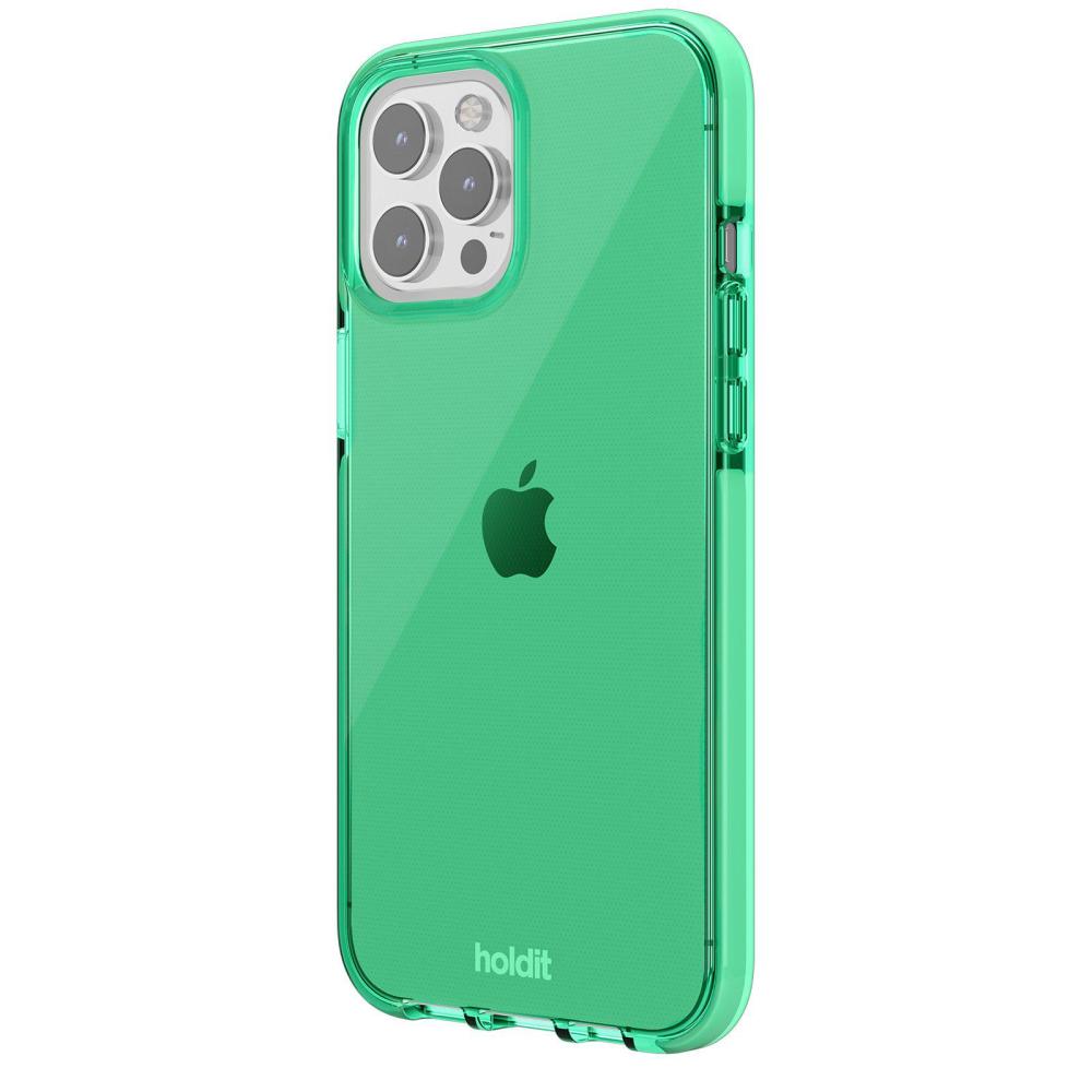 holdit holdit iPhone 12 Pro Max Skal Seethru Grass Green - Teknikhallen.se