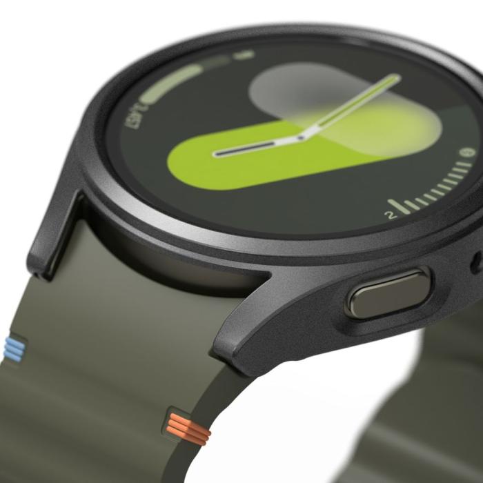 Bild 3, Ringke Ringke Galaxy Watch 7 44 mm Skal/Skärmskydd Slim Titanium Svart - Teknikhallen.se