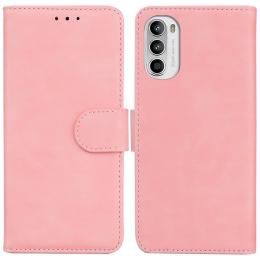  Motorola Moto G52/G82 Fodral Skin Touch Rosa - Teknikhallen.se