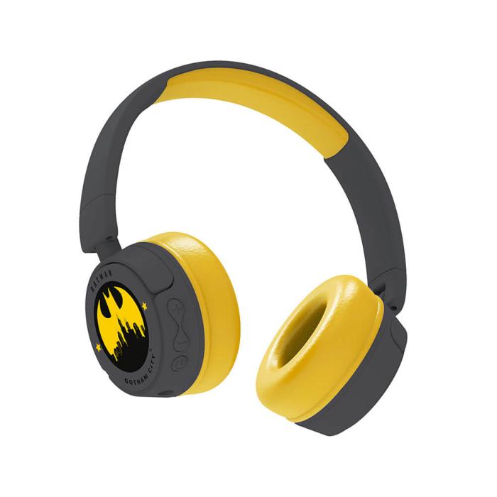 Bild 5, OTL Batman Hörlur För Barn On-Ear Trådlös Bluetooth - Teknikhallen.se