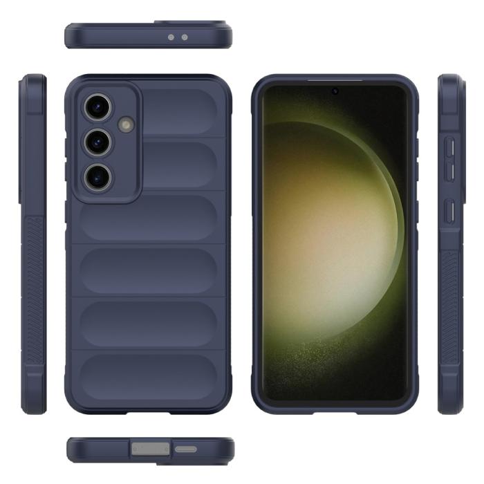 Bild 3,  Samsung Galaxy S24 FE Skal Magic Shield Mörk Blå - Teknikhallen.se