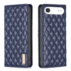 BINFEN BINFEN iPhone Air Fodral Diamond Flip L&auml;der Bl&aring; - Teknikhallen.se