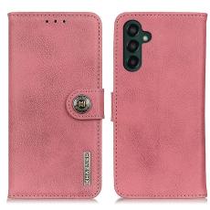 KHAZNEH KHAZNEH Samsung Galaxy A25 5G Fodral L&auml;der Rosa - Teknikhallen.se