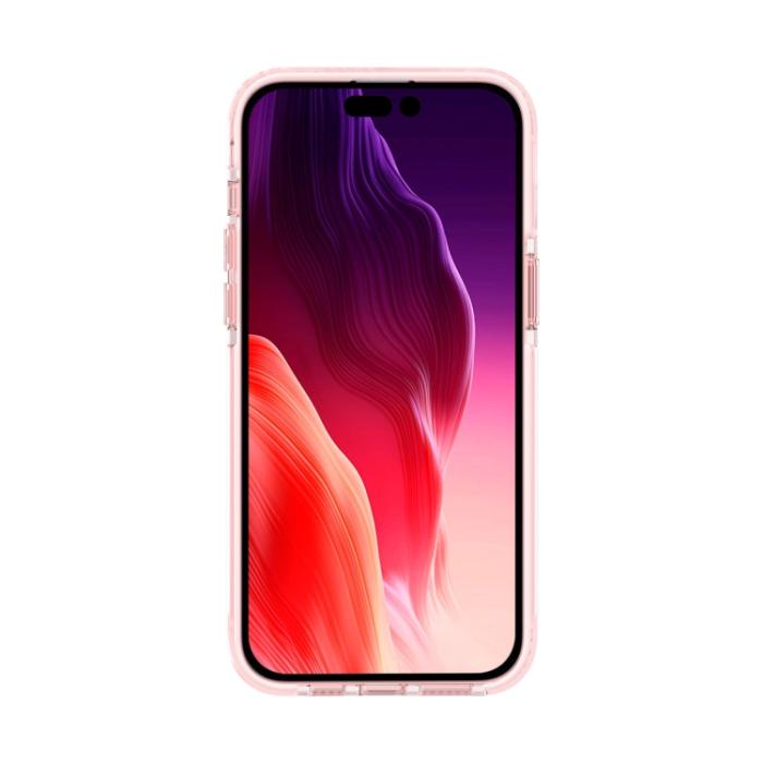 Bild 4,  iPhone 15 Pro Skal Hybrid Dual-Color Rosa - Teknikhallen.se