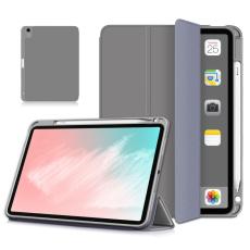  iPad Air 2026-2020 Fodral Tri-Fold Gr&aring; - Teknikhallen.se