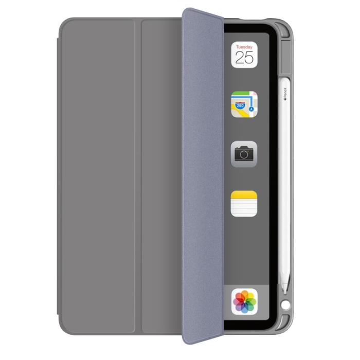 Bild 4,  iPad Air 2026-2020 Fodral Tri-Fold Grå - Teknikhallen.se