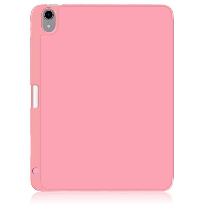 Bild 3,  iPad Air 2026-2020 Fodral Tri-Fold Ljus Rosa - Teknikhallen.se