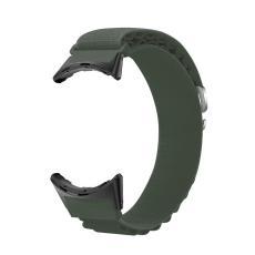  Google Pixel Watch / Watch 2 Armband Nylon Pro Milit&auml;r Gr&ouml;n - Teknikhallen.se