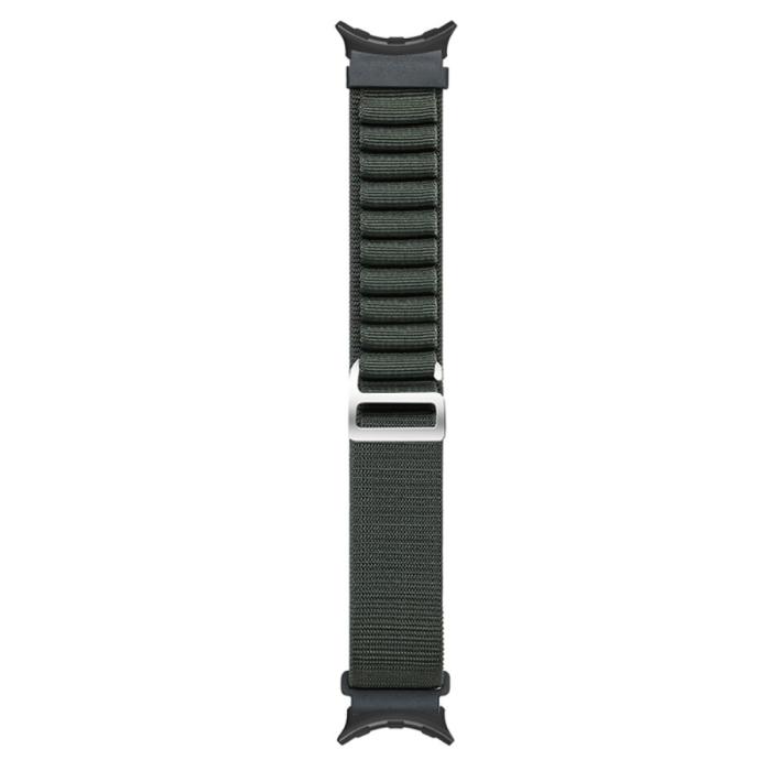 Bild 2,  Google Pixel Watch / Watch 2 Armband Nylon Pro Militär Grön - Teknikhallen.se