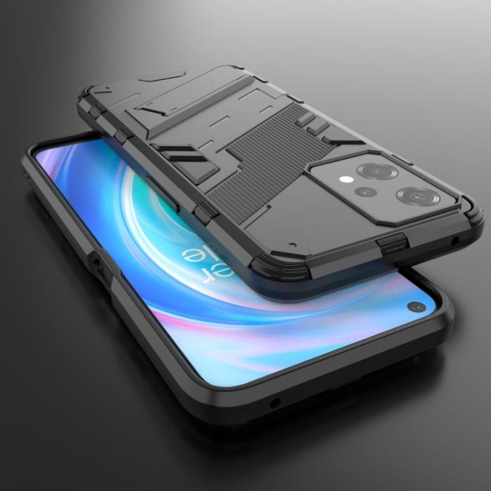 Bild 4,  OnePlus Nord CE 2 Lite 5G Skal Hybrid Armor Kickstand Svart - Teknikhallen.se