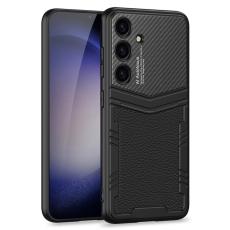 GKK GKK Galaxy S24 Plus Skal Hybrid L&auml;der Litchi - Teknikhallen.se