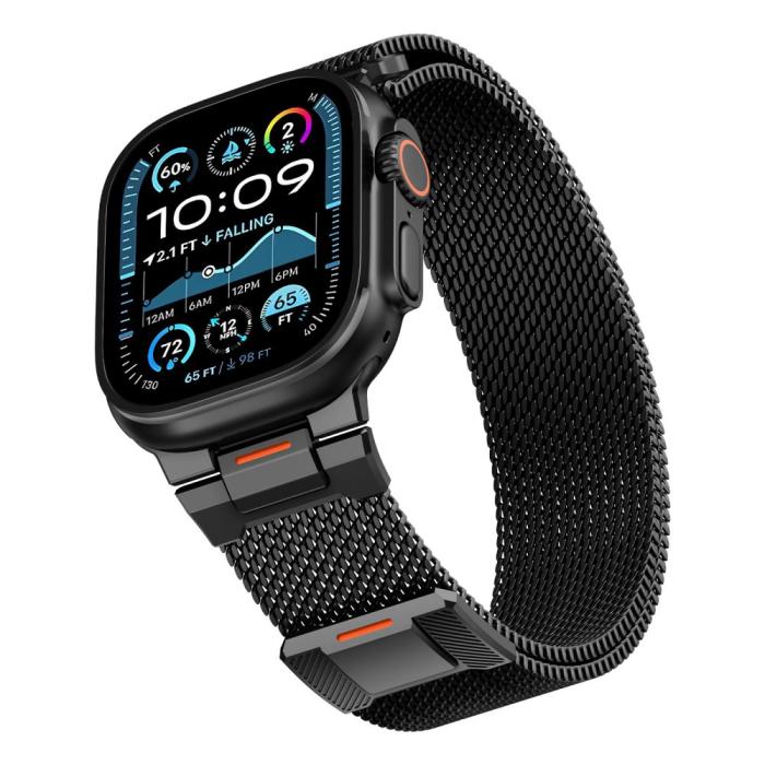 Bild 4, Tech-Protect Tech-Protect Apple Watch 42/44/45/46/49 mm Armband Milano VanGuard - Teknikhallen.se