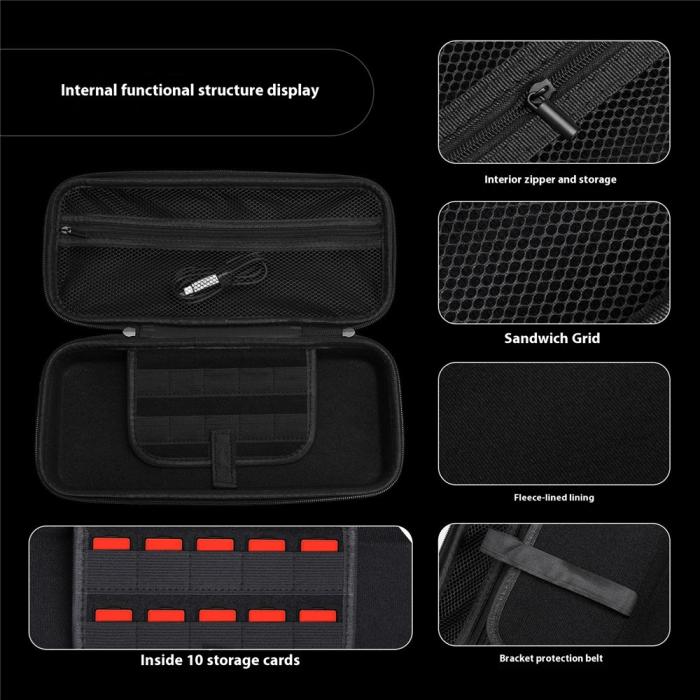 Bild 5,  ASUS ROG Ally X Förvaringsväska Shockproof Svart - Teknikhallen.se