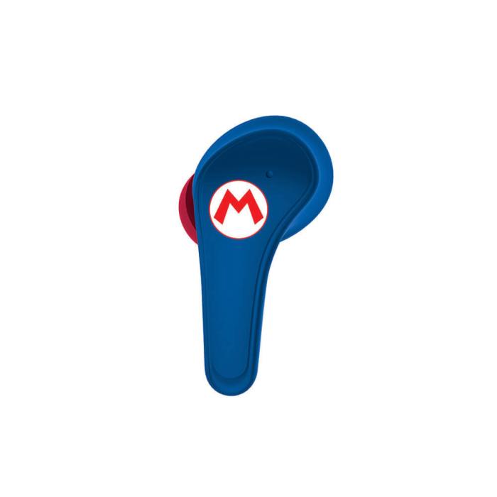 Bild 3, OTL Super Mario Hörlur In-Ear TWS Bluetooth Blå - Teknikhallen.se