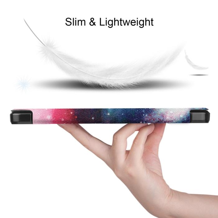 Bild 2,  Samsung Galaxy Tab A7 10.4 Fodral Tri-Fold Cosmic Space - Teknikhallen.se