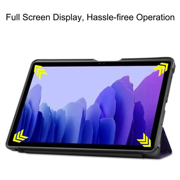 Bild 4,  Samsung Galaxy Tab A7 10.4 Fodral Tri-Fold Cosmic Space - Teknikhallen.se