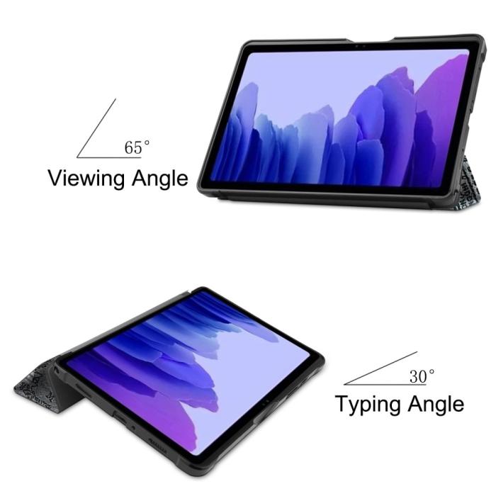 Bild 3,  Samsung Galaxy Tab A7 10.4 Fodral Tri-Fold Eiffeltornet - Teknikhallen.se