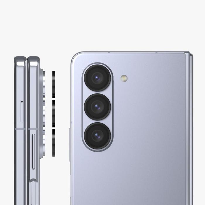 Bild 3, Ringke Ringke Samsung Galaxy Z Fold 5 Linsskydd Härdat Glas Svart - Teknikhallen.se
