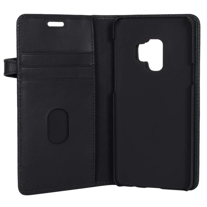 Bild 4, Buffalo Buffalo Samsung Galaxy S9 Fodral 2in1 Äkta Läder Svart - Teknikhallen.se