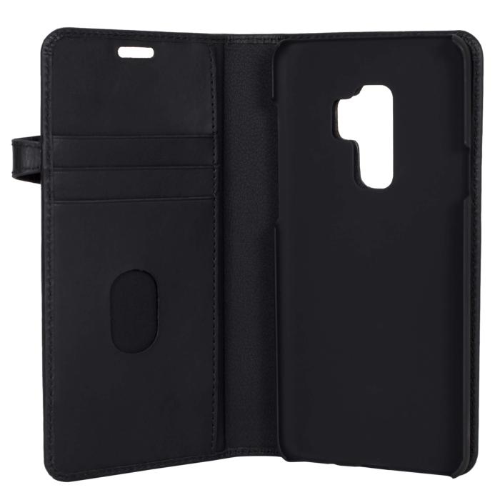 Bild 4, Buffalo Buffalo Samsung Galaxy S9 Plus Fodral 2in1 Äkta Läder Svart - Teknikhallen.se