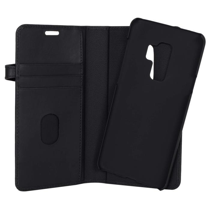 Bild 5, Buffalo Buffalo Samsung Galaxy S9 Plus Fodral 2in1 Äkta Läder Svart - Teknikhallen.se