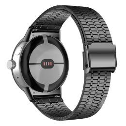  Google Pixel Watch / Watch 2 Metallarmband Svart - Teknikhallen.se