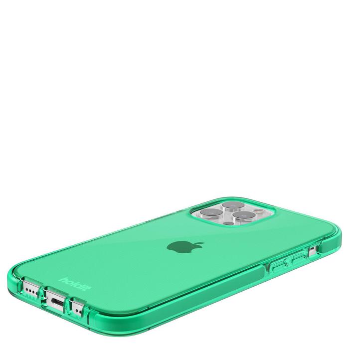 Bild 4, holdit holdit iPhone 13 Pro Skal Seethru Grass Green - Teknikhallen.se