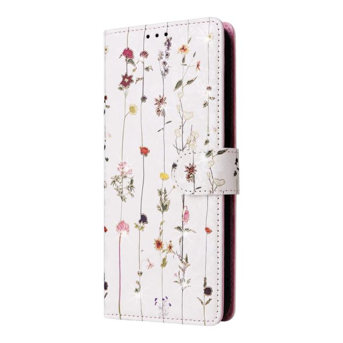 Bild 6,  Samsung Galaxy A16 Fodral RFID Små Blommor - Teknikhallen.se