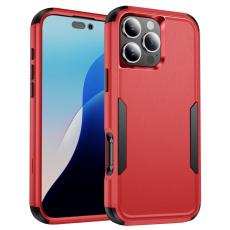  iPhone 16 Pro Max Skal Extreme Shockproof Hybrid R&ouml;d - Teknikhallen.se
