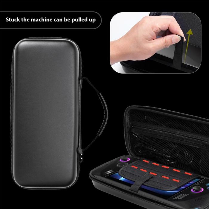 Bild 2,  ASUS ROG Ally X Förvaringsväska Shockproof Vit - Teknikhallen.se