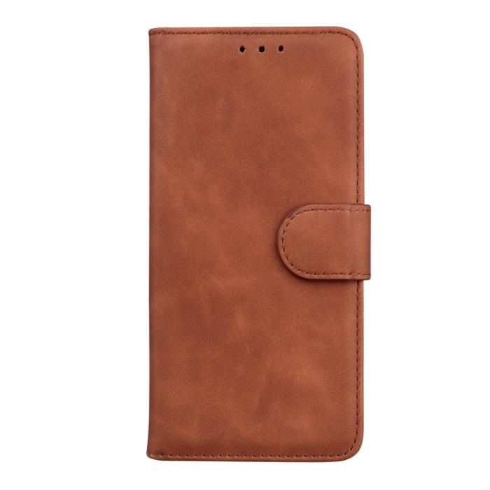 Bild 2,  Motorola Moto G52/G82 Fodral Skin Touch Brun - Teknikhallen.se