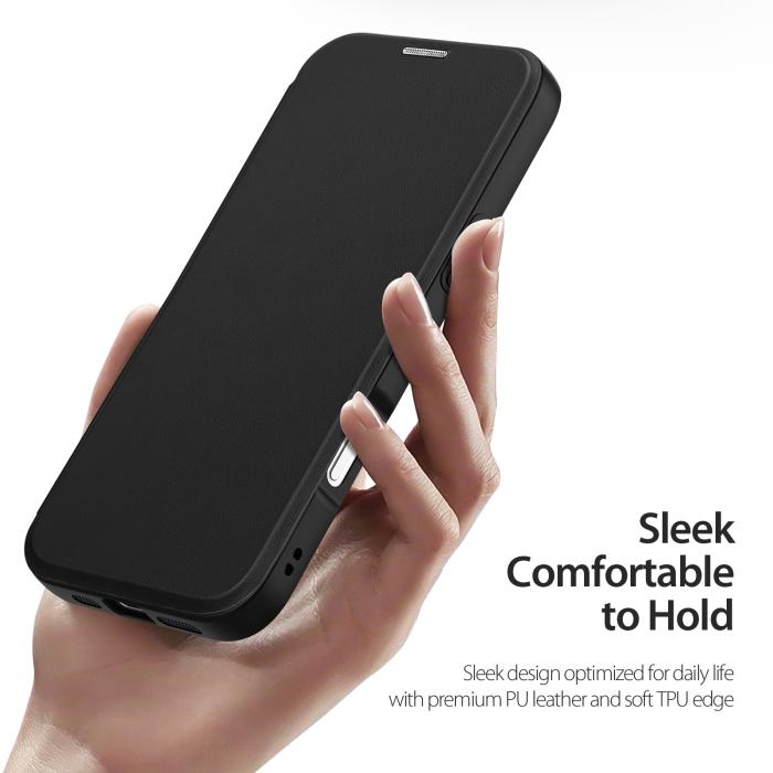 Bild 5, DUX DUCIS DUX DUCIS iPhone 17 Fodral MagSafe Skin X Pro Svart - Teknikhallen.se
