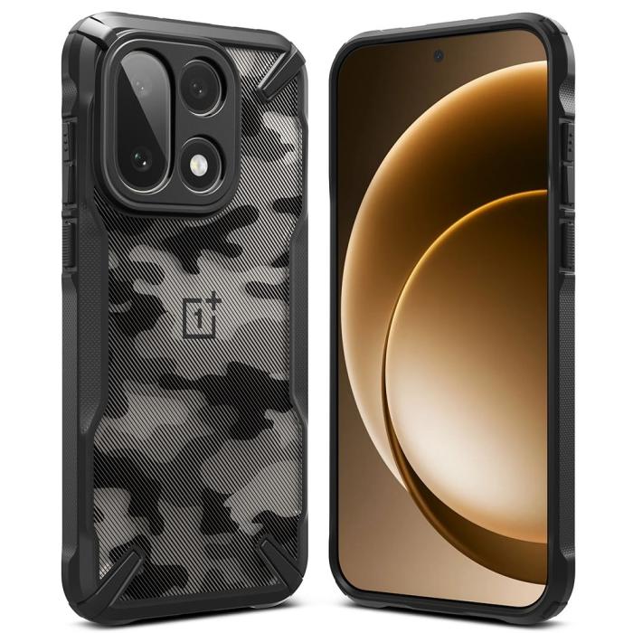 Bild 2, Ringke Ringke OnePlus 15 Skal Fusion X Camo Svart - Teknikhallen.se