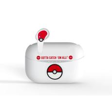 OTL Pokemon H&ouml;rlur In-Ear TWS Bluetooth Vit - Teknikhallen.se