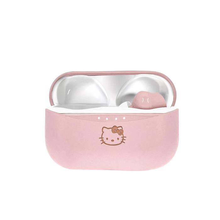 Bild 5, OTL Hello Kitty Hörlur In-Ear TWS Bluetooth Rosa - Teknikhallen.se