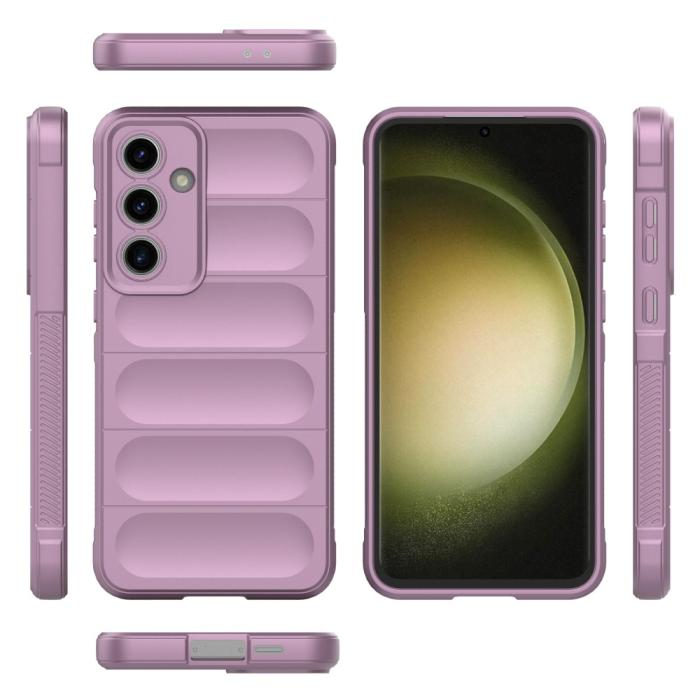 Bild 2,  Samsung Galaxy S24 FE Skal Magic Shield Lila - Teknikhallen.se