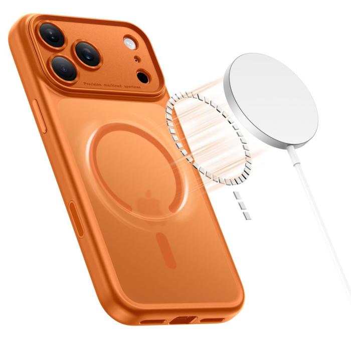 Bild 3, Tech-Protect Tech-Protect iPhone 17 Pro Skal MagSafe MagPeak Matt - Teknikhallen.se