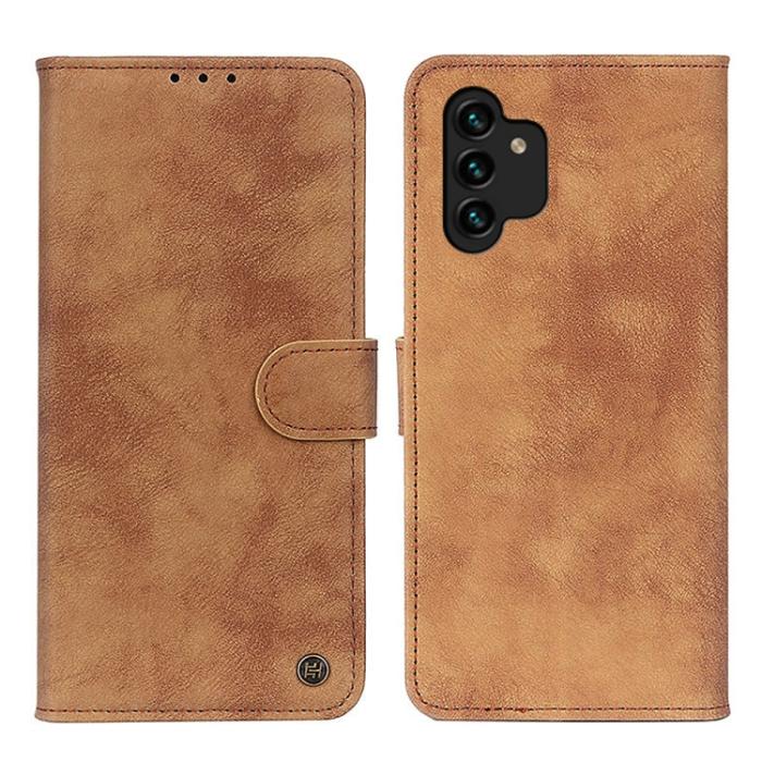 Bild 2,  Samsung Galaxy A13 4G Fodral Retro Brun - Teknikhallen.se