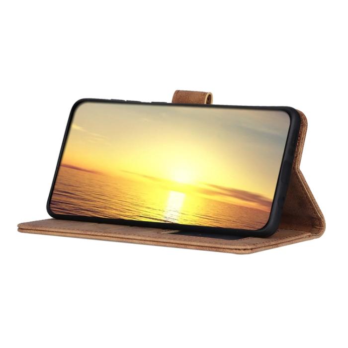 Bild 3,  Samsung Galaxy A13 4G Fodral Retro Brun - Teknikhallen.se