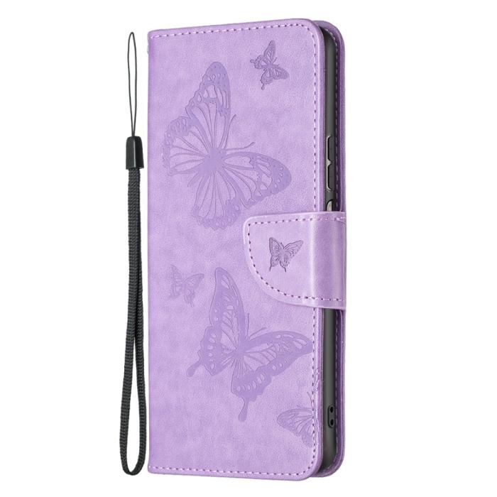 Bild 6,  Xiaomi Redmi 10 5G Fodral Butterfly Lila - Teknikhallen.se