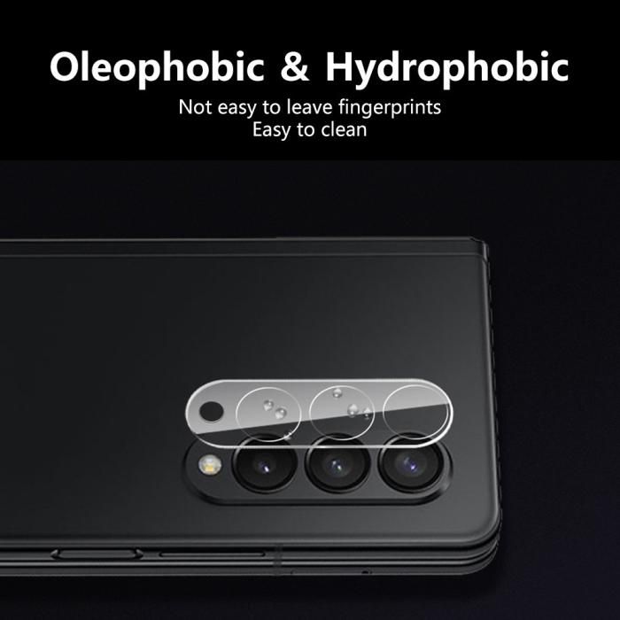 Bild 2, ENKAY ENKAY Galaxy Z Fold 5 Linsskydd Härdat Glas Transparent - Teknikhallen.se