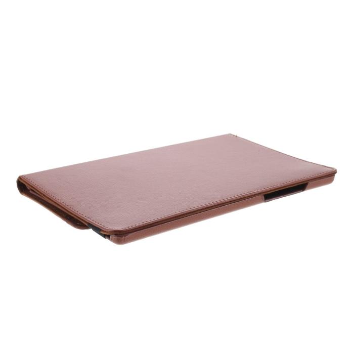 Bild 2,  Samsung Galaxy Tab A7 10.4 Fodral 360° Rotation Brun - Teknikhallen.se