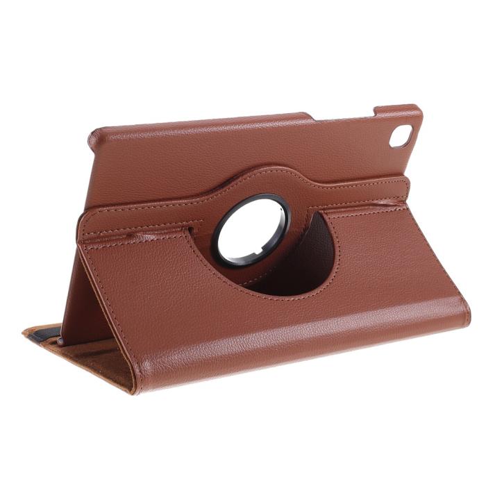 Bild 3,  Samsung Galaxy Tab A7 10.4 Fodral 360° Rotation Brun - Teknikhallen.se
