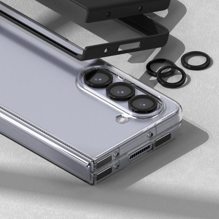Bild 5, Ringke Ringke Samsung Galaxy Z Fold 5 Linsskydd Härdat Glas Svart - Teknikhallen.se