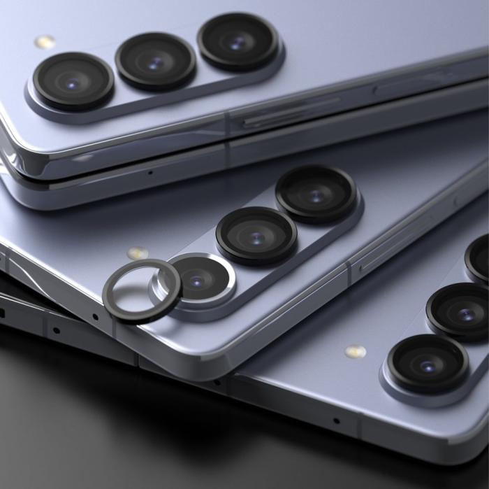 Bild 6, Ringke Ringke Samsung Galaxy Z Fold 5 Linsskydd Härdat Glas Svart - Teknikhallen.se