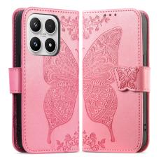  Xiaomi 17 Fodral L&auml;der Fj&auml;ril Rosa - Teknikhallen.se